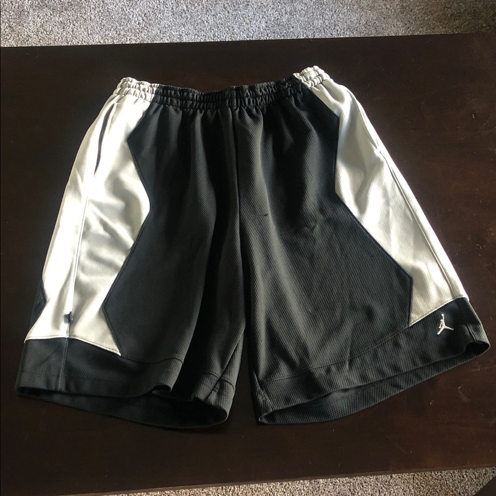 Jordan Athletic Men's Shorts in Black and Grey